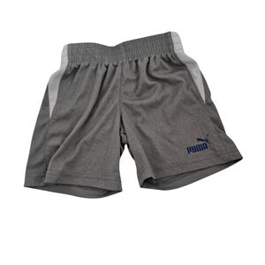 Puma Kids Gray Athletic Shorts